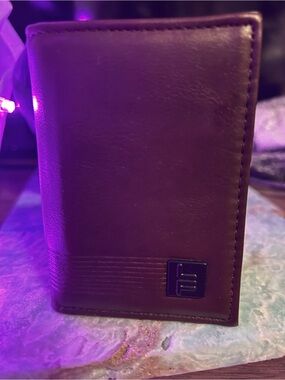 Men's London Fog Collection Leather Bifold Wallet - Brown